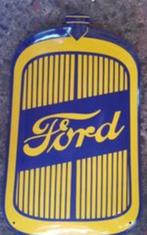 Ford grill emaillen reclame bord showroom garage borden, Verzamelen, Merken en Reclamevoorwerpen, Nieuw, Reclamebord, Ophalen of Verzenden