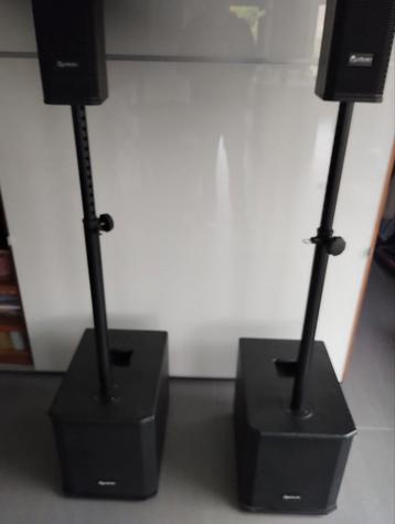 System 1 P.a system izgs aktief systeem  beschikbaar voor biedingen