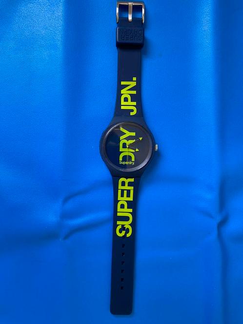 Superdry SYG189UN Polshorloge, Handtassen en Accessoires, Horloges | Heren, Zo goed als nieuw, Polshorloge, Overige merken, Overige materialen
