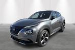 Nissan Juke 1.6 Hybrid 145 N-Design 360 camera, Navigatie,, Auto's, Nissan, Stof, Gebruikt, 4 cilinders, Bedrijf