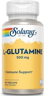 Solaray L Glutamine 500 mg  GRATIS LEVERING