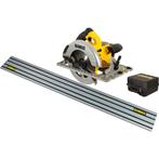 DeWALT DWE576K-QS cirkelzaag met geleider, Doe-het-zelf en Bouw, Ophalen, Cirkelzaag, Zo goed als nieuw, Dewalt