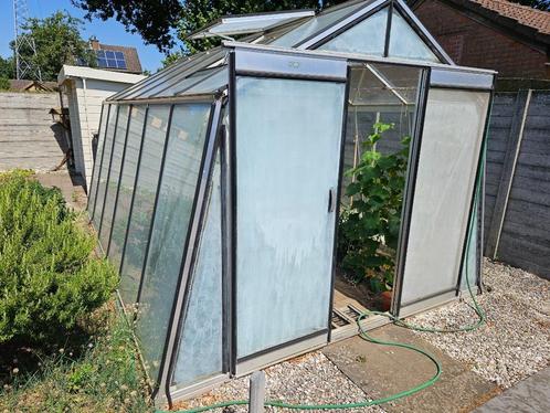Serre ACD, Tuin en Terras, Kassen, Gebruikt, Kweekkas, Aluminium, Glas, Ophalen
