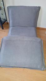 zetel uitklapbaar, Ophalen, Gebruikt, Eenpersoons, Rechte bank