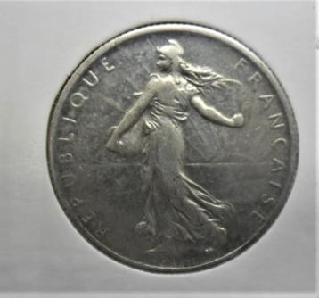 Monnaie argent France 2 francs 1915