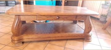 Table de salon en chêne  beschikbaar voor biedingen
