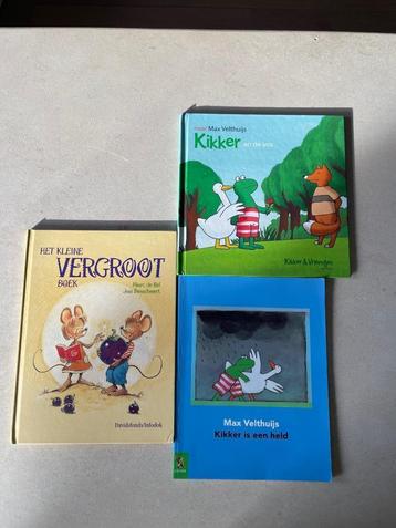 Drie voorleesboekjes Kikker en Het kleine Vergrootboek beschikbaar voor biedingen