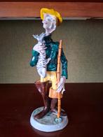 Porseleinen beeldje  visser, Ophalen of Verzenden