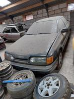 Ford scorpio, Auto's, Achterwielaandrijving, Zwart, Blauw, Leder