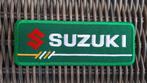 Suzuki motorfiets strijk patch embleem logo - 113 x 42 mm, Ophalen of Verzenden, Nieuw