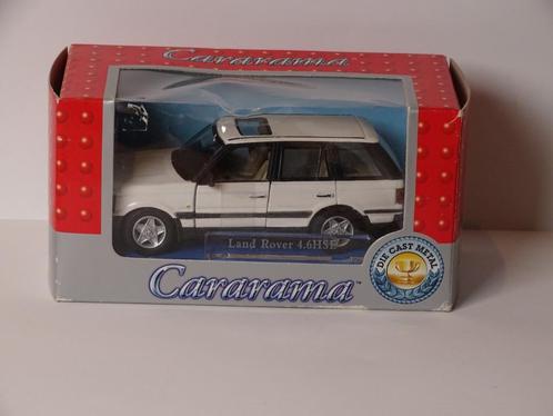 1/43 Land Rover blanc blanche cararama, Hobby en Vrije tijd, Modelauto's | 1:43, Zo goed als nieuw, Auto, Ophalen of Verzenden