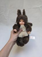 Poupée Doll Anne Geddes Ecureuil Squirrel Chocolat, Ophalen, Zo goed als nieuw, Pop