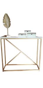 Console en marbre, Maison & Meubles, Enlèvement, Neuf, Métal