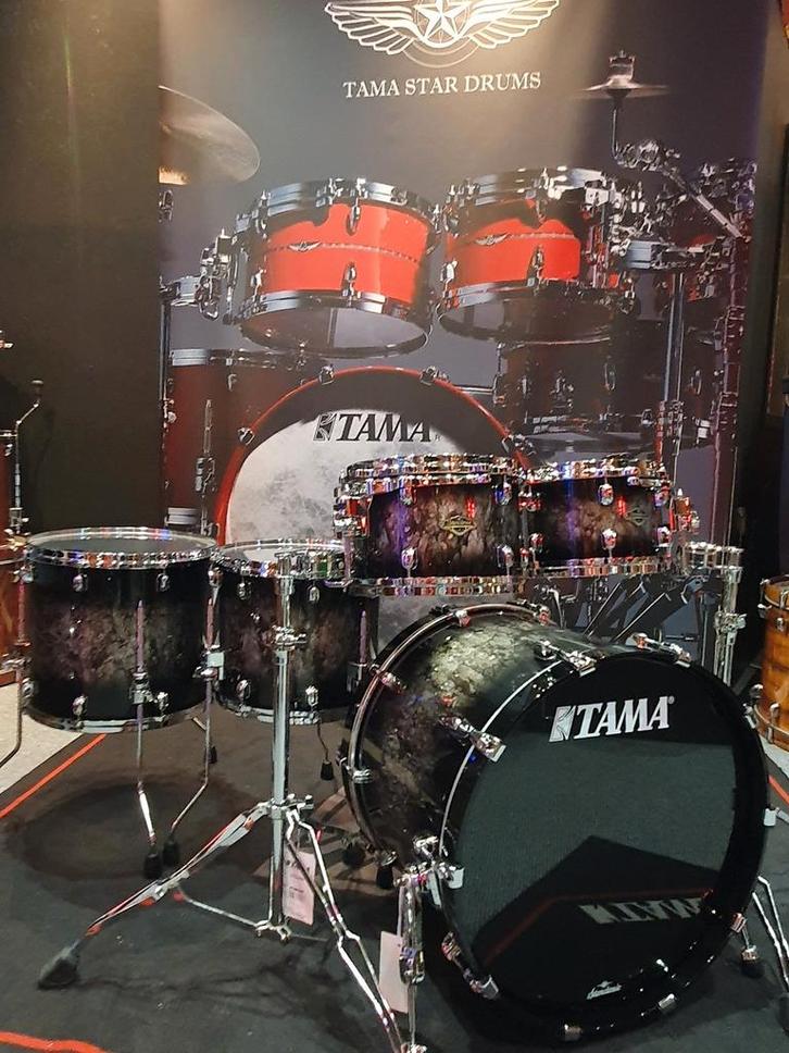 Tama Starclassic Walnut/Birch in Molten Platinum Burst., Muziek en Instrumenten, Drumstellen en Slagwerk, Nieuw, Tama, Ophalen of Verzenden