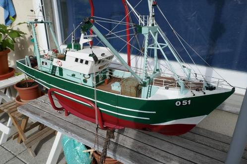 Vissersschip O-51 Stormvogel, Hobby en Vrije tijd, Modelbouw | Boten en Schepen, Gebruikt, Groter dan 1:32, Ophalen