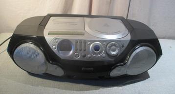 Radio portable Prima avec lecteur CD et cassette - Philips