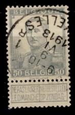 Belg. 1912 - Albert I nr 115, Postzegels en Munten, Postzegels | Europa | België, Verzenden, Gestempeld