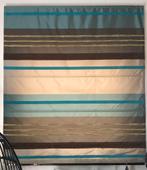 Grand Store Romain Motifs Rayures Horizontales, Maison & Meubles, Beige, 100 à 150 cm, Enlèvement, Utilisé