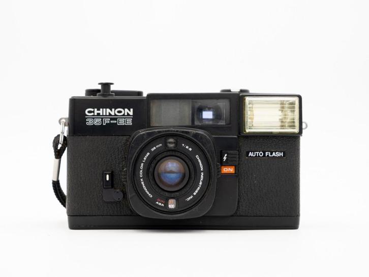Chinon 35F-EE - 38 mm F2.8, Audio, Tv en Foto, Fotocamera's Analoog, Gebruikt, Compact, Ophalen of Verzenden
