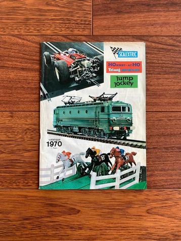 Catalogus met vintage elektrisch speelgoed (1970) beschikbaar voor biedingen
