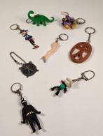 8 sleutelhangers-strip figuur, Verzamelen, Disney, Ophalen of Verzenden