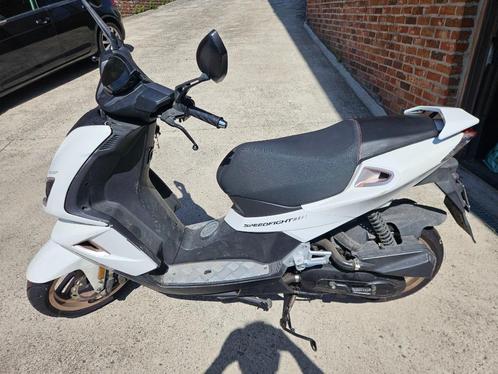 Peugeot Speedfight 4 classe a, Fietsen en Brommers, Scooters | Peugeot, Gebruikt, Speedfight, Klasse A (25 km/u), Benzine, Ophalen