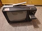 Vintage TV met antenne en handvat, Ophalen, Audio en Video