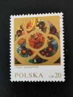 Polen 1971 - glasraam, engel, Ophalen of Verzenden, Polen, Gestempeld