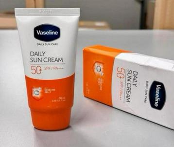 Vaseline dagelijkse zonnebrandcrème SPF 50+, PA+++ 50ml beschikbaar voor biedingen