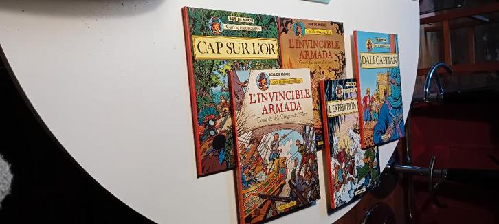 Cori le Moussaillon – Lot 5 BD Casterman – Bob De Moor, Boeken, Stripverhalen, Ophalen of Verzenden