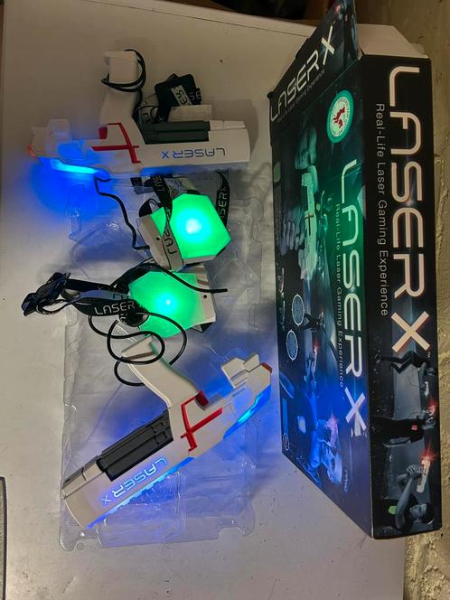 lasergame Laser X, Kinderen en Baby's, Speelgoed | Overig, Gebruikt, Ophalen