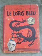 KUIFJE De blauwe Lotus B1 EO 1946 DR HERGE CASTERMAN, Boeken, Stripverhalen, Gelezen, Eén stripboek, Ophalen of Verzenden, Hergé