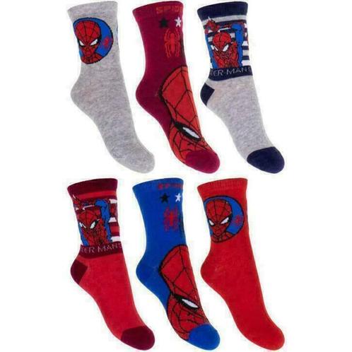 Spiderman Sokken 3 paar - Maat 23/26, Kinderen en Baby's, Kinderkleding | Schoenen en Sokken, Nieuw, Sokken, Jongen, Ophalen of Verzenden