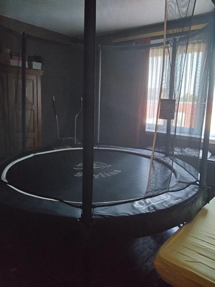 Trampoline, Kinderen en Baby's, Speelgoed | Buiten | Trampolines, Gebruikt, Ophalen