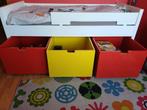 Bed, Kinderen en Baby's, Ophalen, 85 tot 100 cm, Gebruikt, Hoogslaper of Stapelbed