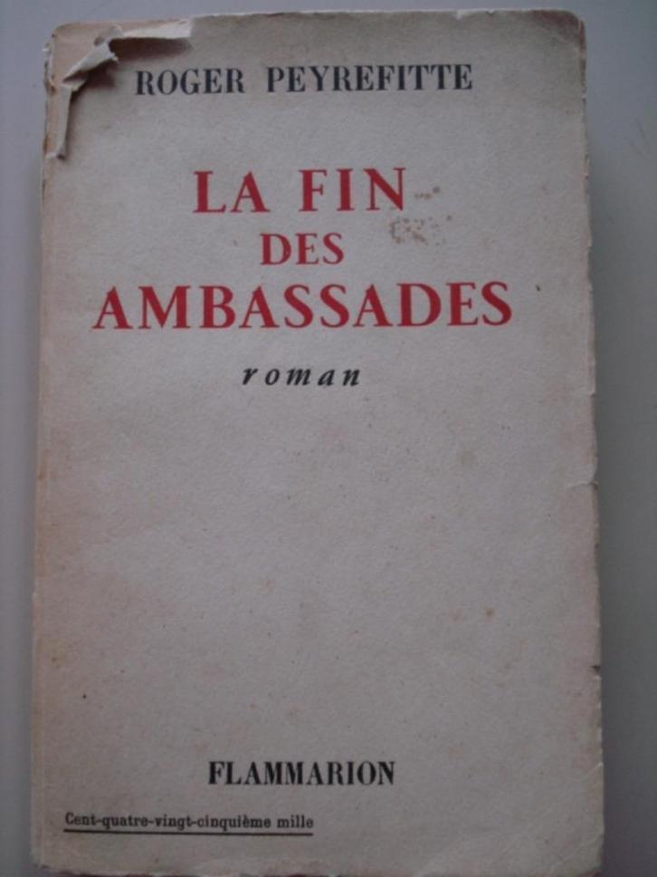 Roger Peyrefitte La Fin des Ambassades 1957 gay interest (2), Boeken, Romans, Gelezen, Europa overig, Verzenden