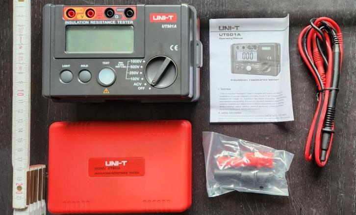 Testeur de résistance d’isolation UNI-T UT501A, Bricolage & Construction, Instruments de mesure, Neuf, Autres appareils de mesure ou compteurs