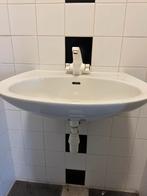 Lavabo en kraan en syphon, Ophalen, Gebruikt