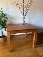 Massief eiken tafel 100x100x78cm, Huis en Inrichting, Tafels | Eettafels, Ophalen, Gebruikt, Vier personen, Eikenhout