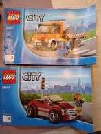 lego city 60017 takelwagen met auto, Ophalen of Verzenden, Gebruikt, Complete set, Lego