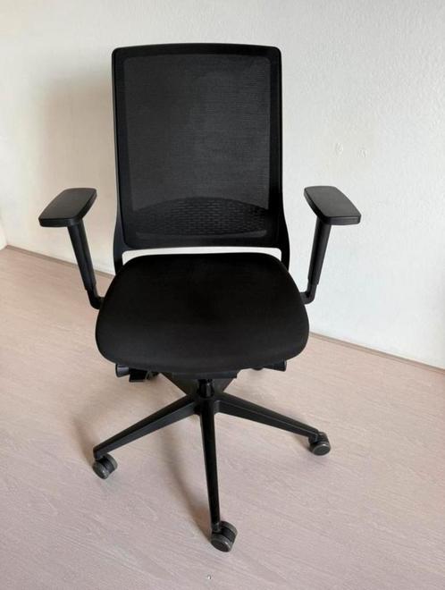 Gispen Zinn Smart 2.0 bureaustoel zwart,, Huis en Inrichting, Bureaustoelen, Zo goed als nieuw, Bureaustoel, Zwart, Ergonomisch