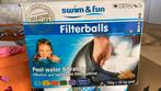 Filterbollen voor zwembadfilter 2 x 700gr, Tuin en Terras, Zwembad-toebehoren, Ophalen of Verzenden, Zo goed als nieuw