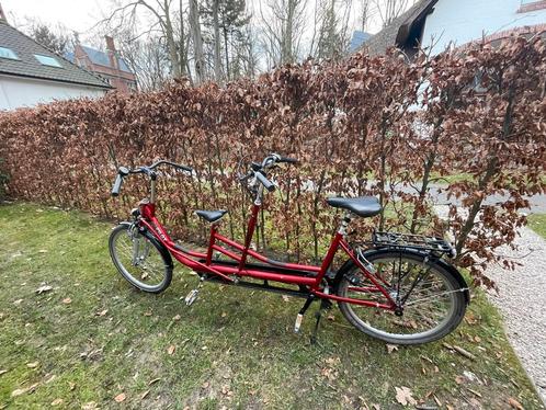 Copiloot tandem 26” met vrijloop, Vélos & Vélomoteurs, Vélos | Tandems, Utilisé, Moins de 10 vitesses, Enlèvement