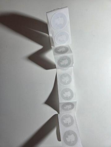 Set van 20 programmeerbare NFC-stickers beschikbaar voor biedingen
