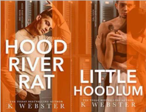 Hood River Hoodlums, deel 1 & 2 - K. Webster, Boeken, Romans, Zo goed als nieuw, Ophalen of Verzenden