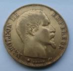 1 x 20 francs Napoléon 3 1860BB (90 % or) rare, Enlèvement ou Envoi, Monnaie en vrac, France, Or