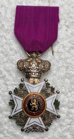 Medaille, Ridder in de Leopold-1 Orde, Burger 2-taal versie, Verzamelen, Militaria | Algemeen, Overige soorten, Ophalen of Verzenden