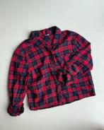 Cropped rood geruit hemd (H&M - 36), HM, Ophalen of Verzenden, Zo goed als nieuw, Maat 36 (S)