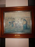Schilderij Arenleersters - Millet, Antiek en Kunst, Kunst | Schilderijen | Klassiek, Ophalen