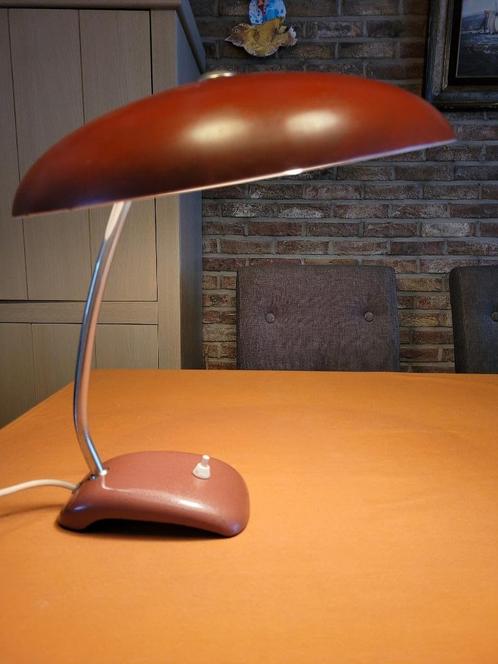 Vintage Bauhaus tafellamp - Model Helo, Huis en Inrichting, Lampen | Tafellampen, Gebruikt, Minder dan 50 cm, Metaal, Ophalen of Verzenden